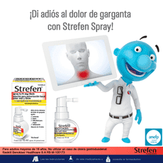 Strefen Spray 8,75 mg solución bucal sabor Miel y Limón