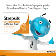 Strepsils con Vitamina C pastillas para chupar