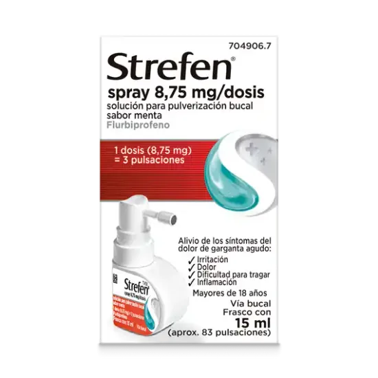 Strefen Spray 8,75 mg solución bucal