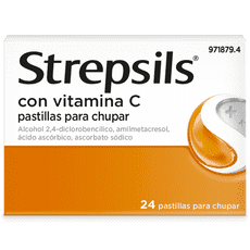 Strepsils con Vitamina C pastillas para chupar