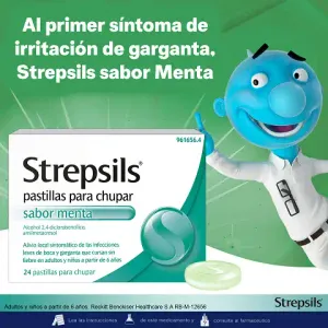 Strepsils sabor Menta
