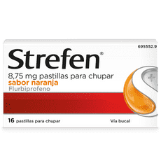 Strefen 8,75 mg Naranja sin azúcar (sacarosa)