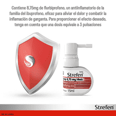Strefen Spray 8,75 mg solución bucal