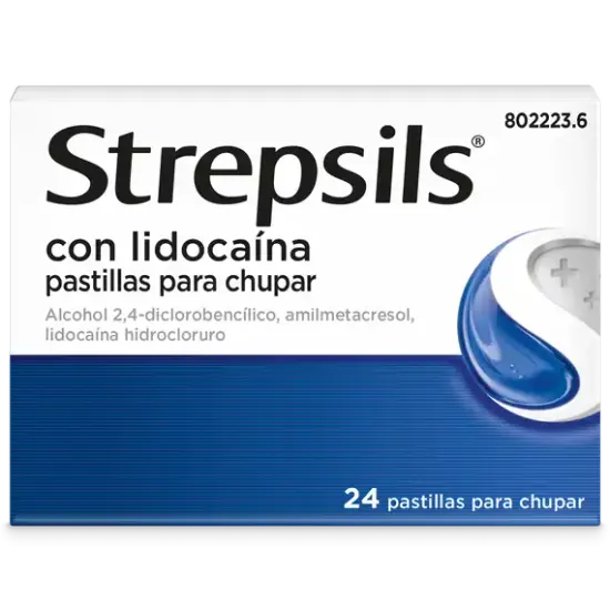 Strepsils con Lidocaína