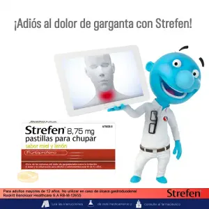 Strefen 8,75 mg con Flurbiprofeno