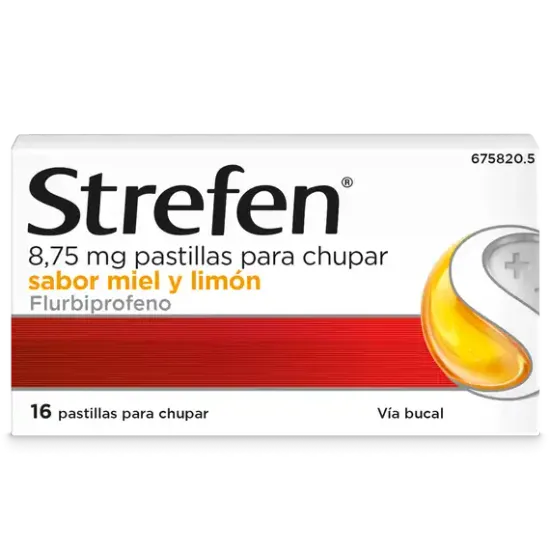 Strefen 8,75 mg con Flurbiprofeno