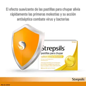 Strepsils sabor Miel y Limón