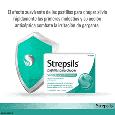 Strepsils pastillas para chupar sabor Menta