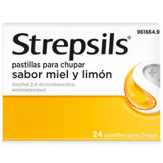 Strepsils pastillas para chupar sabor Miel y Limón