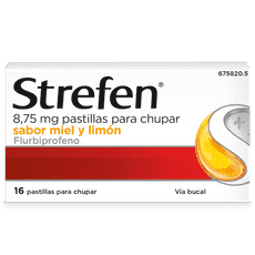 Strefen 8,75 mg pastillas para chupar con Flurbiprofeno