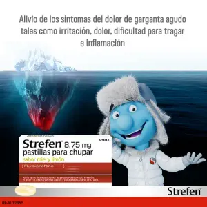 Strefen 8,75 mg con Flurbiprofeno