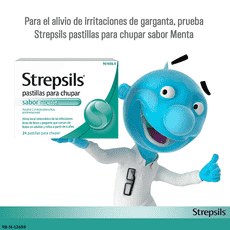 Strepsils pastillas para chupar sabor Menta