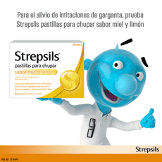 Strepsils pastillas para chupar sabor Miel y Limón