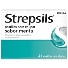 Strepsils pastillas para chupar sabor Menta